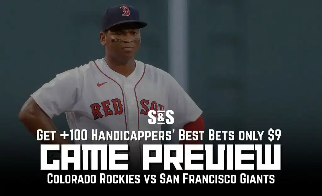 1 GAME PREVIEW Colorado Rockies vs San Francisco Giants