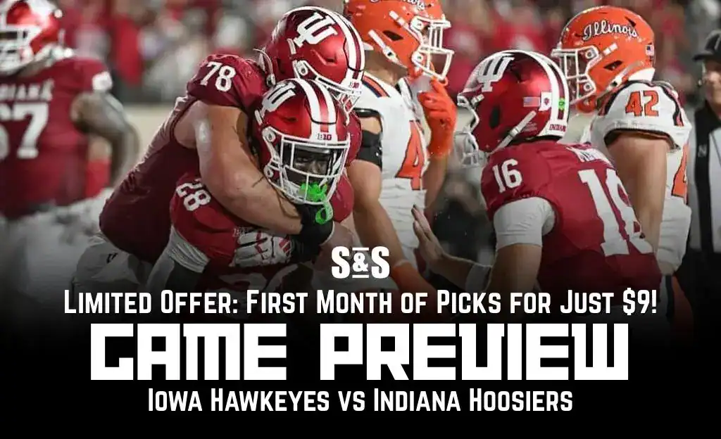 NCAAF 9 GAME PREVIEW Iowa Hawkeyes vs Indiana Hoosiers