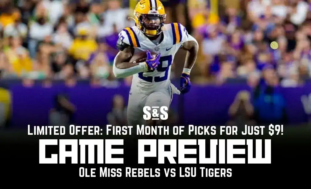 NCAAF 4 GAME PREVIEW Ole Miss Rebels vs Lsu Tigers