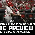GAME PREVIEW St. Louis Cardinals vs Cincinnati Reds