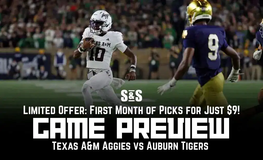 NCAAF 1 GAME PREVIEW Texas Am Aggies vs Auburn Tigers