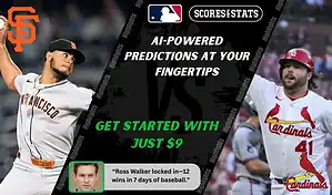 San Francisco Giants pitcher throws against St. Louis Cardinals hitter during their MLB matchup on September 22, 2025.