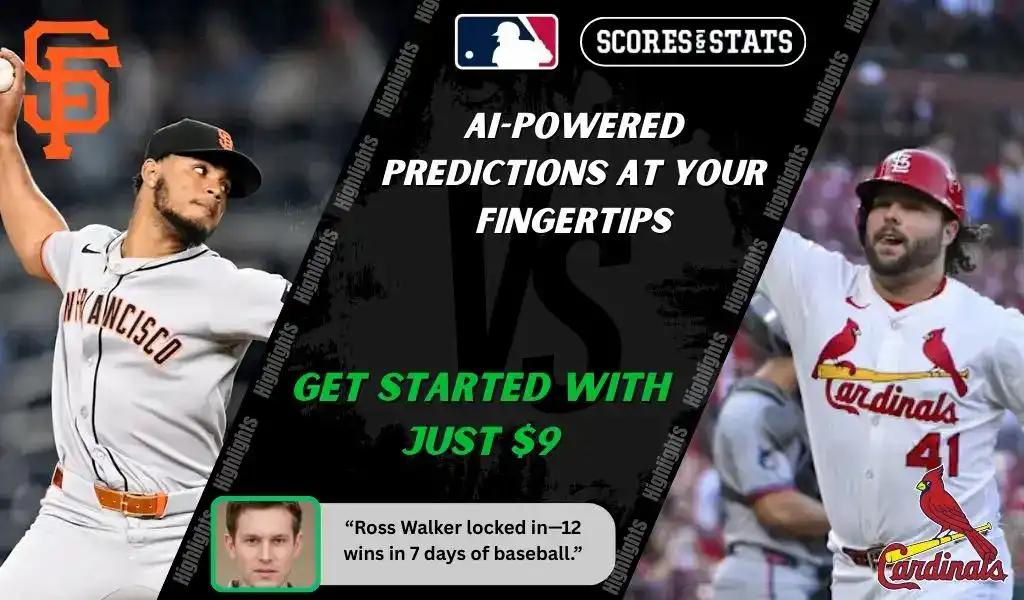 San Francisco Giants pitcher throws against St. Louis Cardinals hitter during their MLB matchup on September 22, 2025.