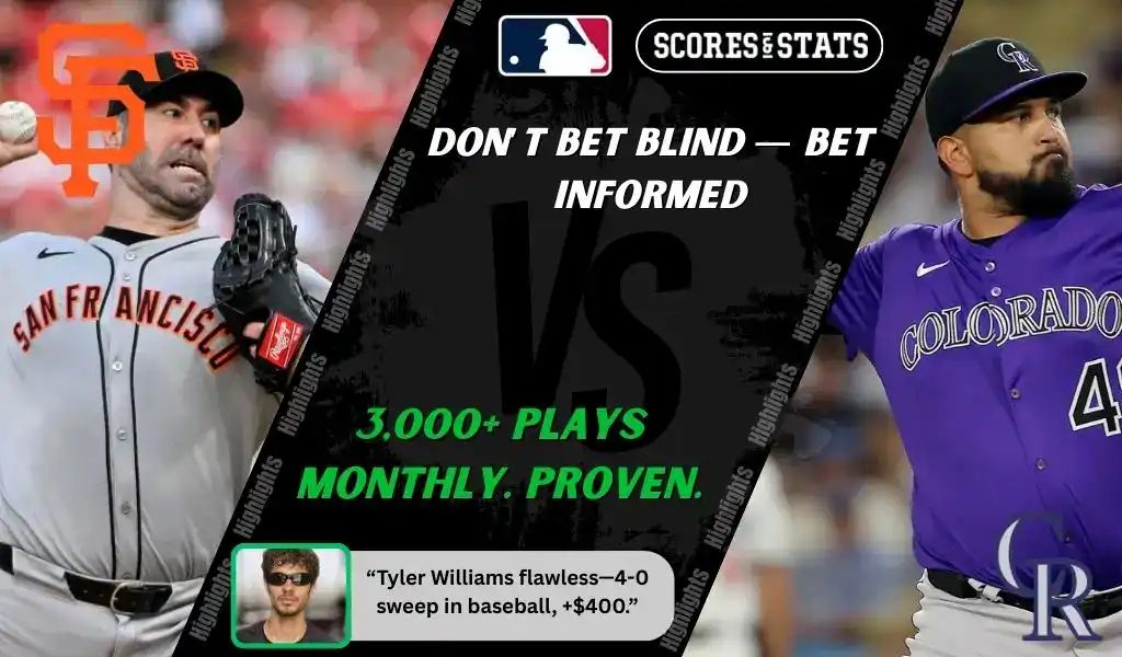 San Francisco Giants pitcher and Colorado Rockies pitcher square off in MLB matchup, September 26, 2025.