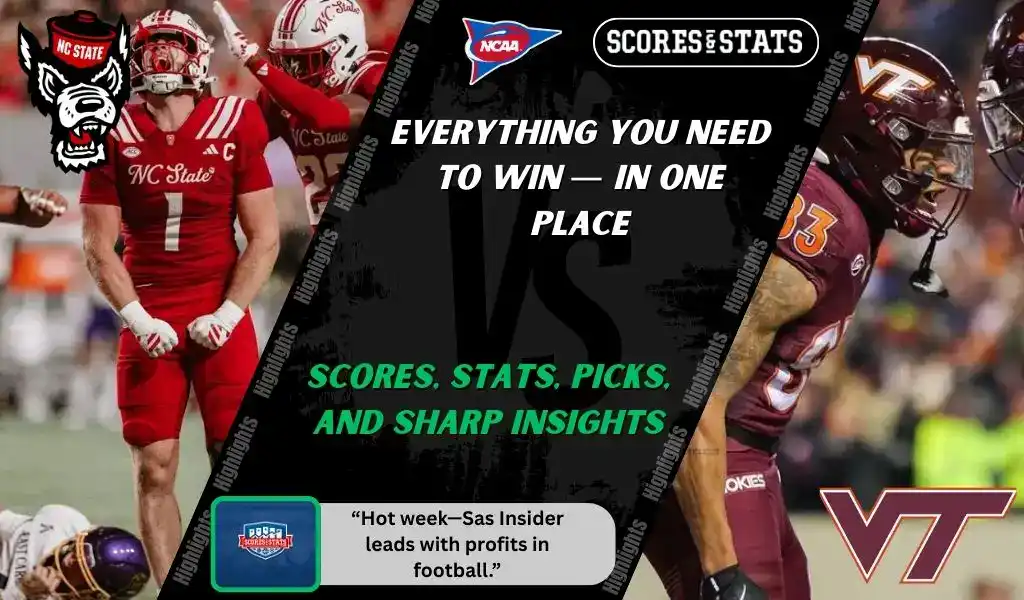 NCAAF 5 NC State vs Virginia Tech Picks Sept