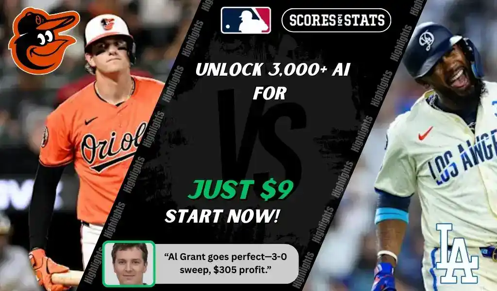 Baltimore Orioles take on Los Angeles Dodgers in MLB matchup September 7, 2025.