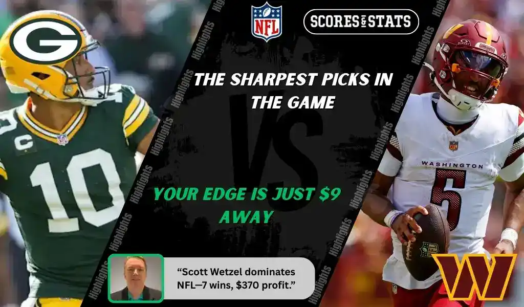 Green Bay Packers vs Washington Commanders betting picks and predictions for September 11, 2025 NFL matchup.