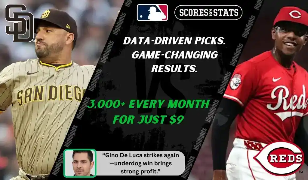 MLB game preview for San Diego Padres vs Cincinnati Reds on September 8, 2025, featuring expert betting picks and predictions.