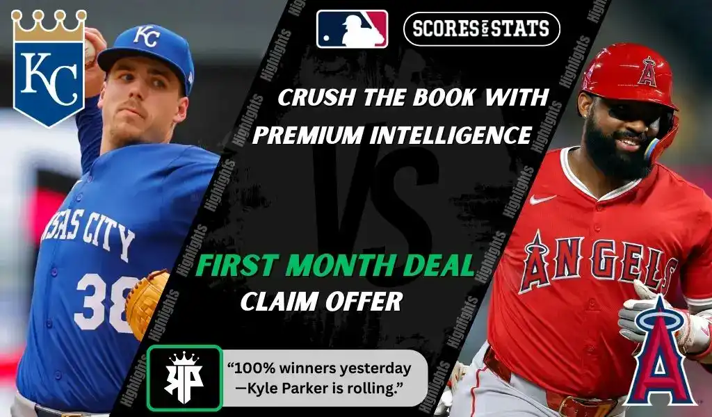 Kansas City Royals pitcher and Los Angeles Angels batter face off in MLB matchup for September 4, 2025.