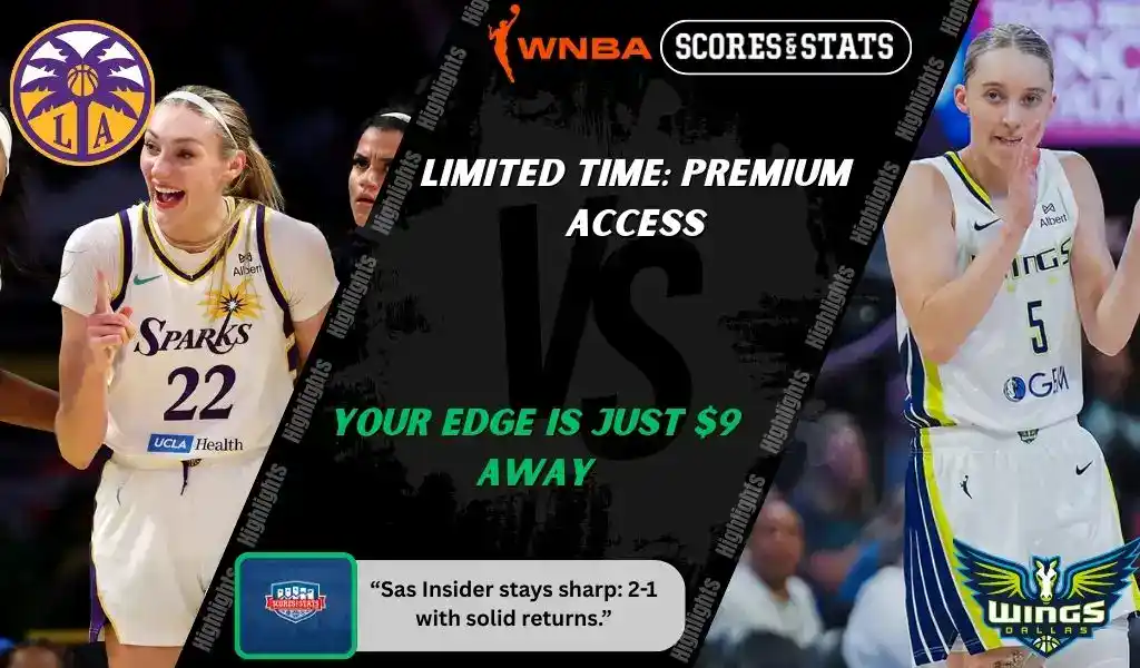 Los Angeles Sparks face Dallas Wings in WNBA matchup on September 7, 2025.