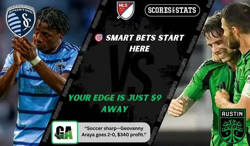 MLS matchup preview featuring Sporting Kansas City against Austin FC on September 7, 2025.