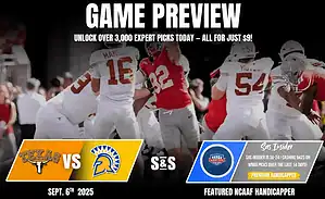 Game preview for the Texas vs. San Jose State match on September 6, 2025, featuring expert picks for $9.