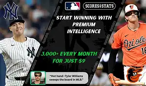 MLB game preview showing New York Yankees pitcher in action against Baltimore Orioles batter before September 26, 2025 matchup.
