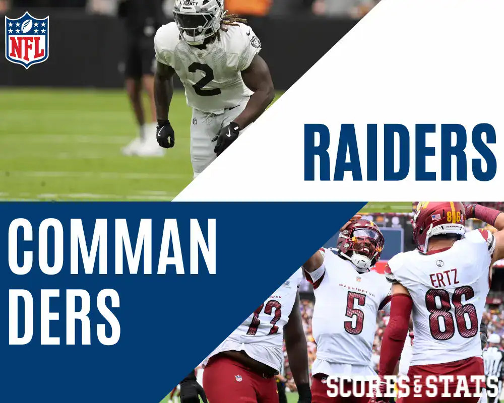 raiders v commanders