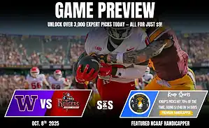 Game preview for the college football matchup between Washington and Rutgers on October 8, 2025, with betting insights.