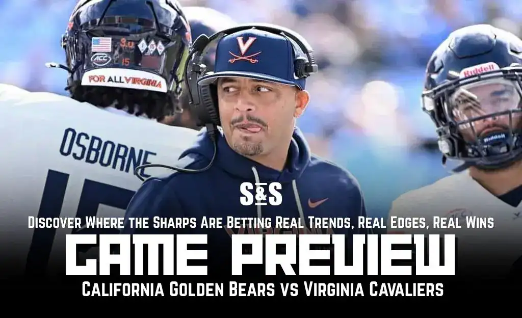 Previews 8 GAME PREVIEW California Golden Bears vs Virginia Cavaliers