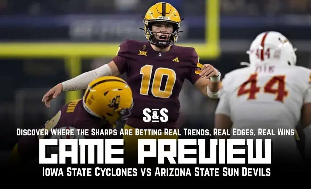 NCAAF 5 GAME PREVIEW Iowa State Cyclones vs Arizona State Sun Devils