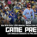 GAME PREVIEW Los Angeles Dodgers vs Philadelphia Phillies