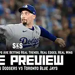 Home 42 GAME PREVIEW Los Angeles Dodgers vs Toronto Blue Jays 1
