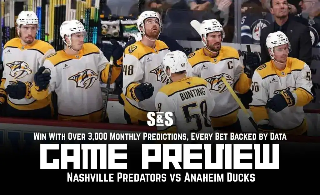GAME PREVIEW Nashville Predators vs Anaheim Ducks