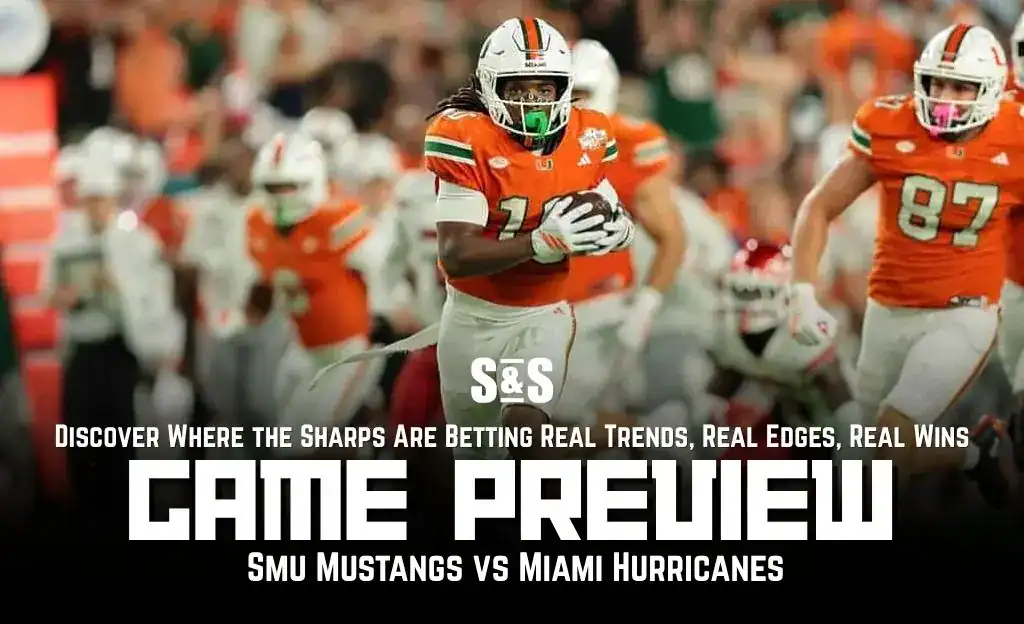 Smu Mustangs vs Miami Hurricanes Picks and Predictions November 1st 2025 1 GAME PREVIEW Smu Mustangs vs Miami Hurricanes