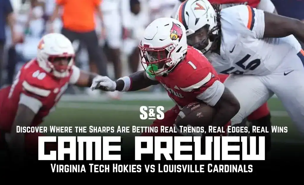 NCAAF 6 GAME PREVIEW Virginia Tech Hokies vs Louisville Cardinals