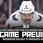 GAME PREVIEW Washington Capitals vs Vancouver canucks