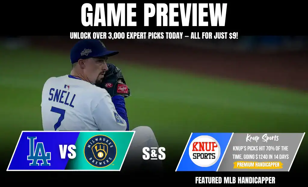 MLB Game Preview: Los Angeles Dodgers vs Milwaukee Brewers