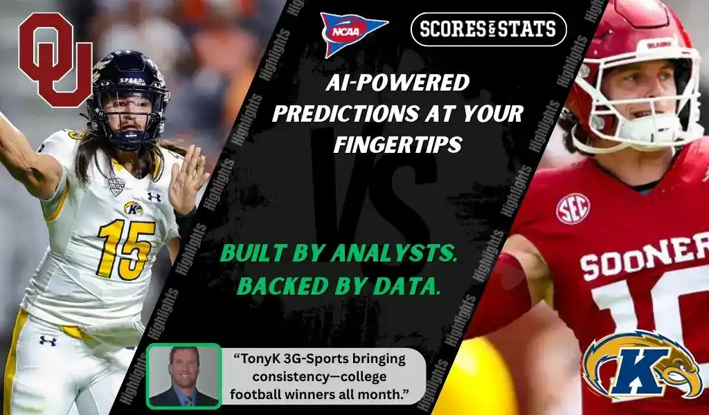 NCAAF 2 College football matchup preview — Oklahoma Sooners vs Kent State Golden Flashes with expert betting picks and predictions for October 4, 2025.