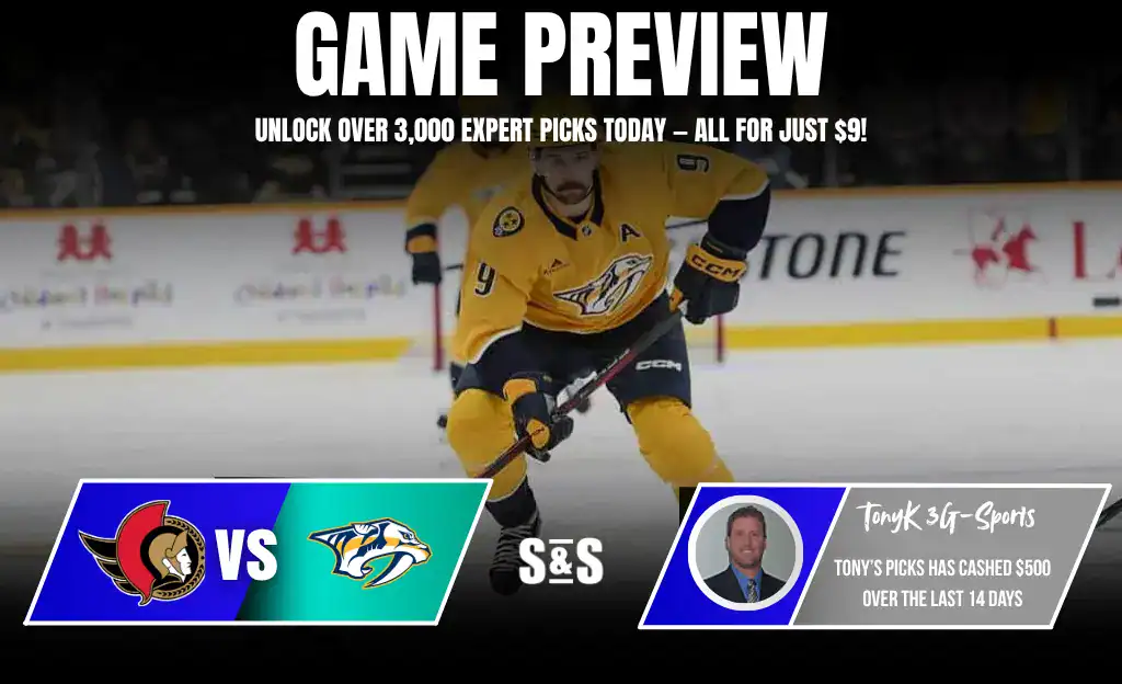 NHL Game Preview: Ottawa Senators vs Nashville Predators
