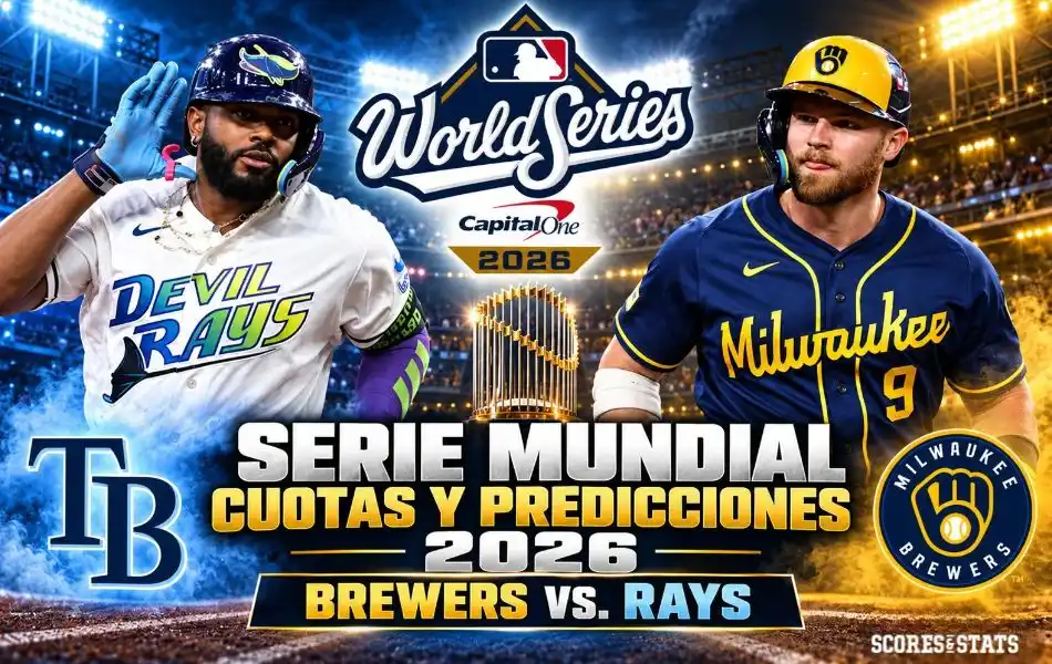 Serie Mundial Cuotas y Predicciones 2026 - Brewers vs Rays
