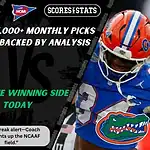 Texas A&M Aggies quarterback runs with the ball while Florida Gators defender moves in during NCAA football matchup promo for picks and predictions on October 11th, 2025.