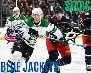 blu jackets v stars