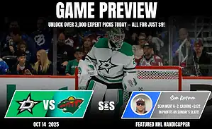 Dallas Stars vs Minnesota Wild Game Preview — featuring Sean Kuchman from ScoresAndStats, 6–2 with +$372 profit