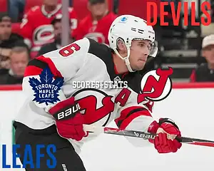 devils v leafs