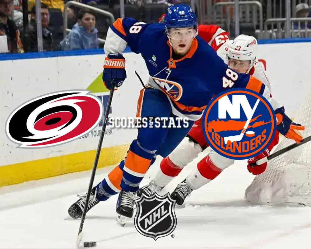 hurricanes v islanders