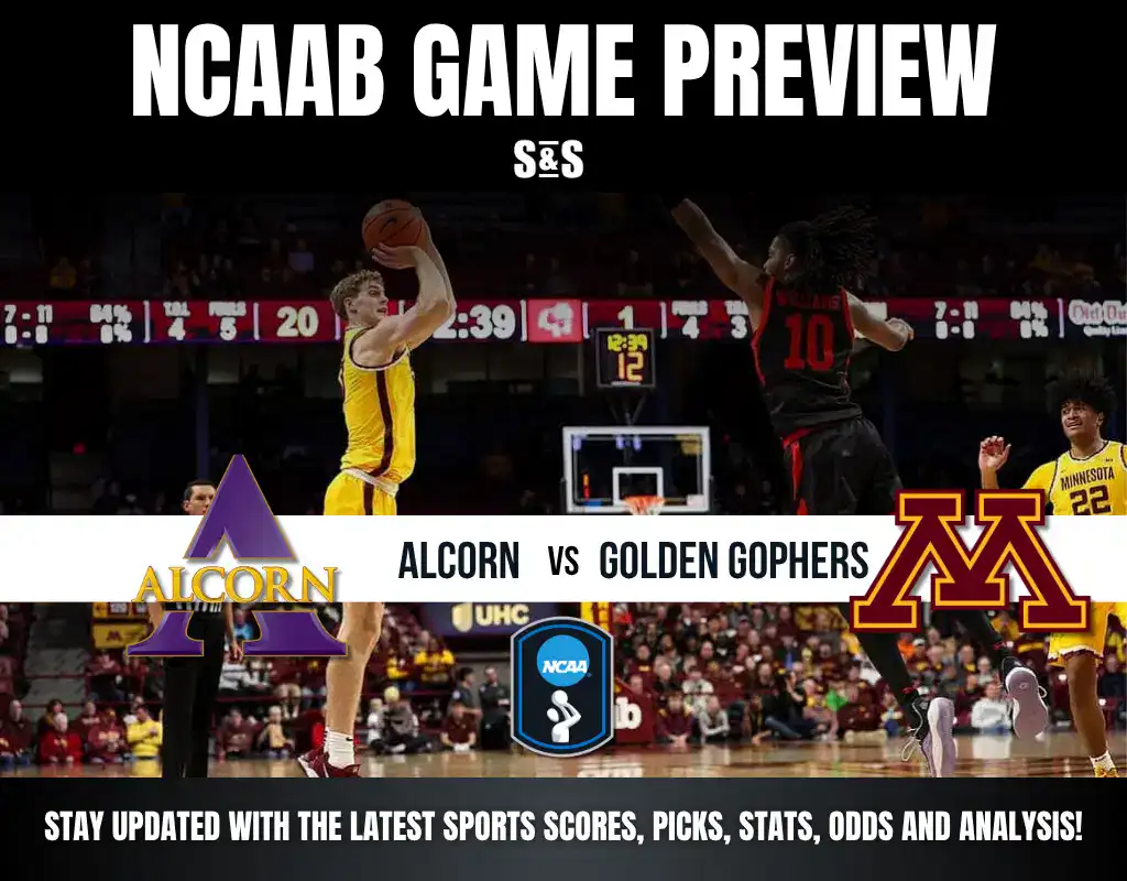 Alcorn vs Golden Gophers 11 8