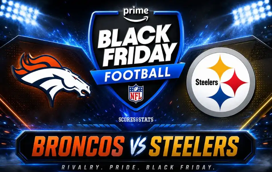 Black Friday Football Odds 2026 Broncos vs Steelers