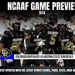 Home 37 GAME PREVIEW Colorado Buffaloes vs Arizona State Sun Devils