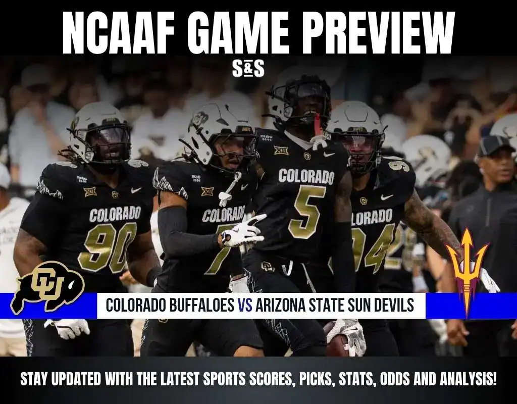 GAME PREVIEW Colorado Buffaloes vs Arizona State Sun Devils