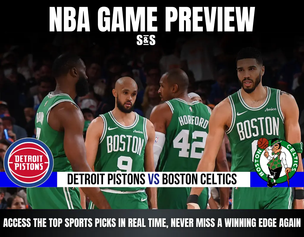 GAME PREVIEW Detroit Pistons vs Boston Celtics