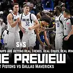 GAME PREVIEW Detroit Pistons vs Dallas Mavericks
