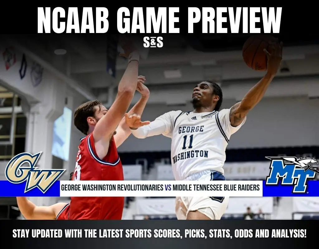 GAME PREVIEW George Washington Revolutionaries vs Middle Tennessee Blue Raiders