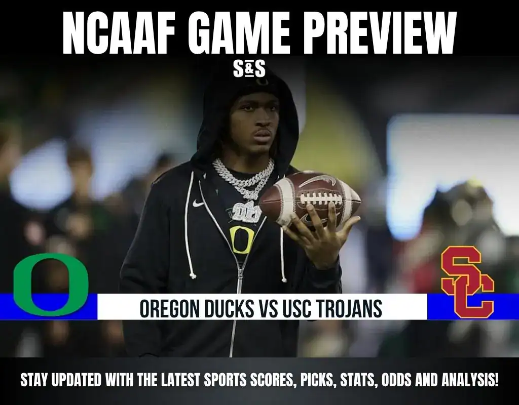 NCAAF 2 GAME PREVIEW Oregon Ducks vs Usc Trojans