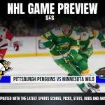 GAME PREVIEW Pittsburgh Penguins vs Minnesota Wild