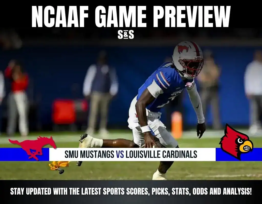 NCAAF 3 GAME PREVIEW Smu Mustangs vs Louisville Cardinals