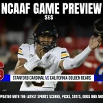 GAME PREVIEW Stanford Cardinal vs California Golden Bears