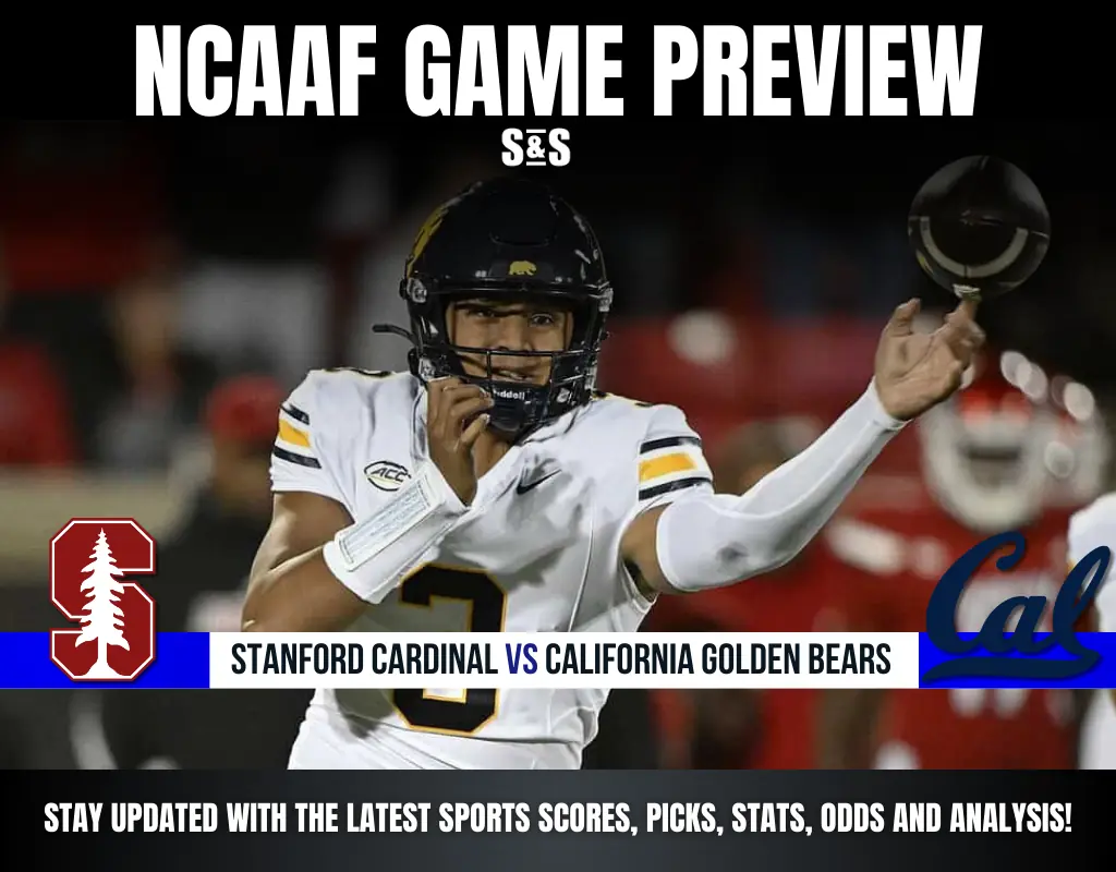 GAME PREVIEW Stanford Cardinal vs California Golden Bears