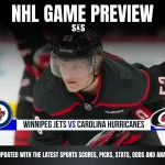 GAME PREVIEW Winnipeg Jets vs Carolina Hurricanes