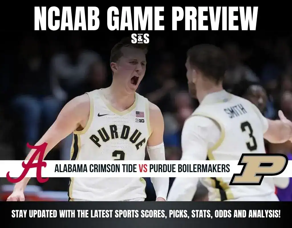 NCAAB GAME PREVIEW Alabama Crimson Tide vs Purdue Boilermakers